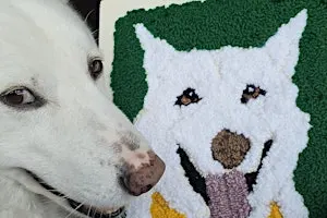Punch Needle Pet Portraits