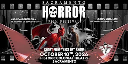 Sacramento Horror Film Festival Best of Shorts Edition 2026