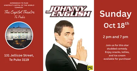 Johnny English - Screening at the Capitol Theatre