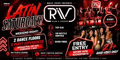 Latin Saturdays at Club Riv Riverside