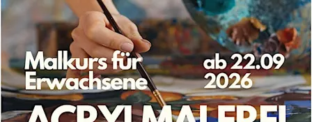 Acrylmalerei für Erwachsene – Anfänger & Fortgeschrittene