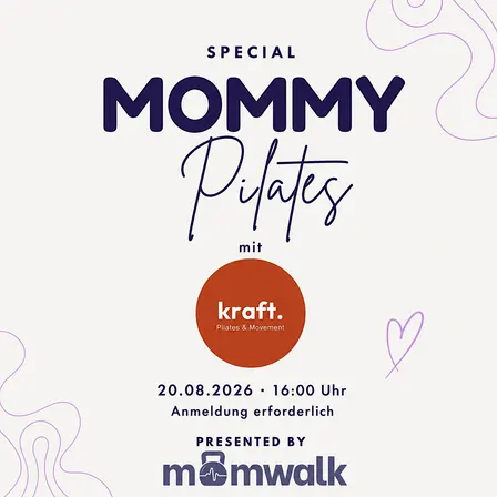 MOMMY & ME Movement Club x Kraft. MOMMY Pilates