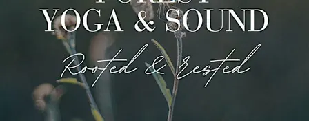 Yoga & Sound Bath in the Wyre Forest