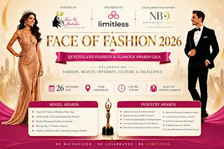 FACE OF FASHION 2026 Queensland Glamour & Awards Night — Inaugural Edition