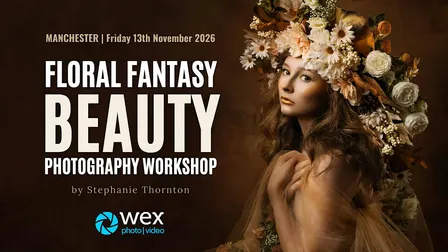 Wex Workshop: Fantasy Floral Portraits: Stephanie Thornton & Fujifilm