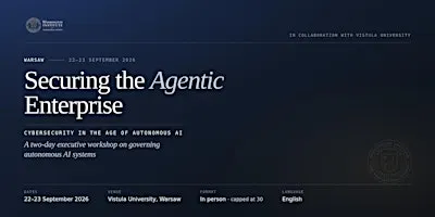 Securing the Agentic Enterprise Certificate Program
