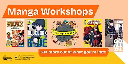 Go all in with West Sussex Libraries: Manga Workshops 15–18-year-olds