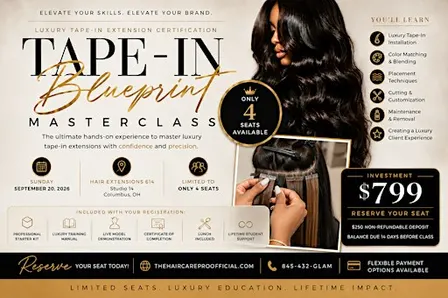 THE TAPE-IN BLUEPRINT™ Masterclass | Luxury Tape-In Extension Education