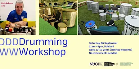 Group Drumming Workshop (Ages 10–18)
