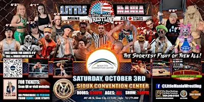 Sioux City, IA - Little Mania Mini Wrestling @ Sioux Convention Center