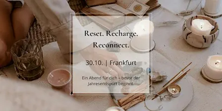 Reset. Recharge. Reconnect.
