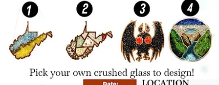 WV Stained Glass choice at Cafè DownTown