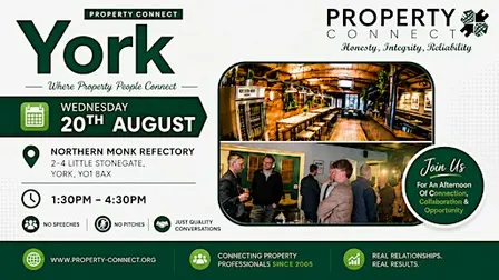 Property Connect York's Premier Networking Property Networking event
