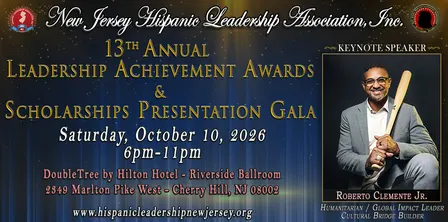 Our Annual Awards & Scholarships with Keynote Speaker Roberto Clemente, Jr.