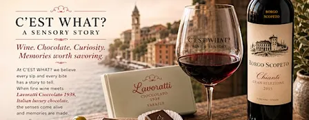 Italian Chocolate and Wine Experience