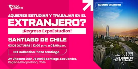 FERIA EXPOESTUDIOS SANTIAGO DE CHILE  2026