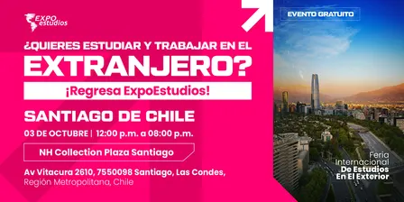 FERIA EXPOESTUDIOS SANTIAGO DE CHILE 2026