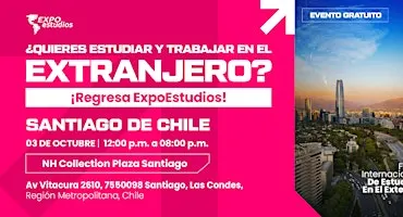 FERIA EXPOESTUDIOS SANTIAGO DE CHILE  2026