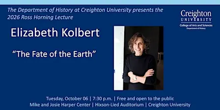 Creighton University's 2026 Ross Horning Lecture