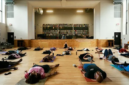 Yoga with April Falcon at The Land School