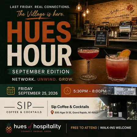 Hues Hour: Last Friday September Meet Up
