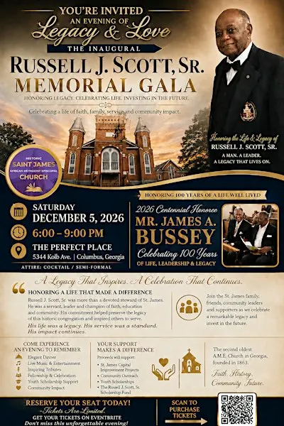 1ST ANNUAL RUSSELL J. SCOTT, SR. MEMORIAL GALA