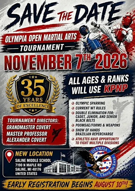 Olympia's 35th Taekwondo Tournament