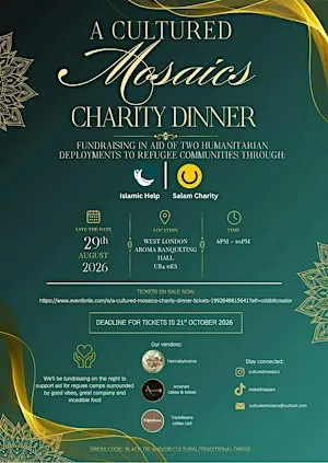 A Cultured Mosaics Charity Dinner