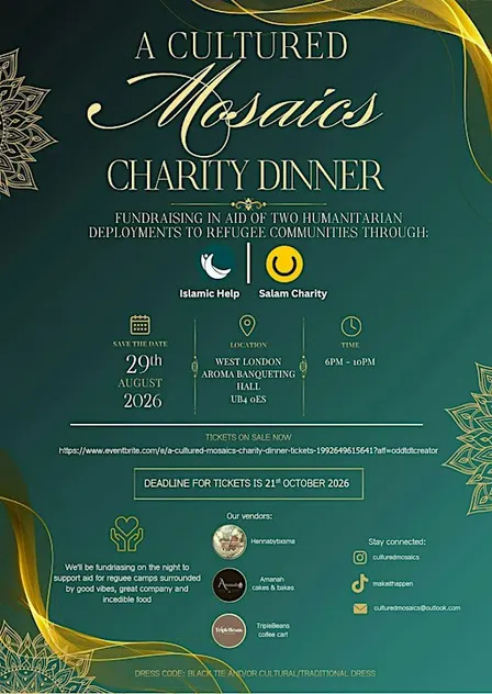 A Cultured Mosaics Charity Dinner