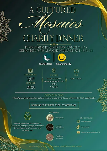 A Cultured Mosaics Charity Dinner