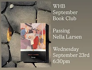 WHB September Book Club: Passing by Nella Larsen