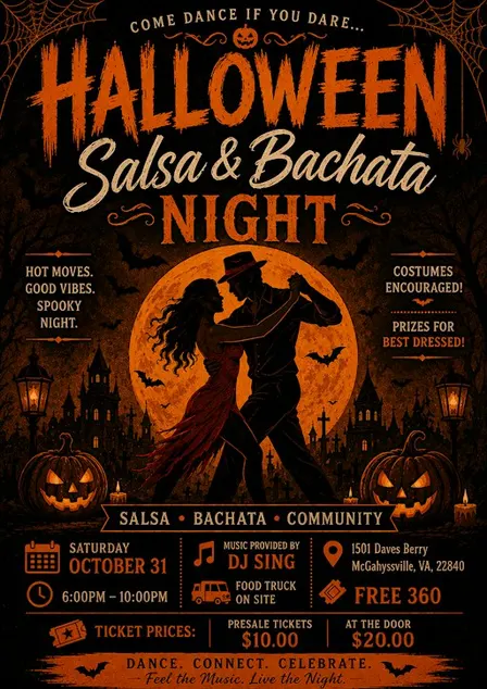 Spooky Salsa Night