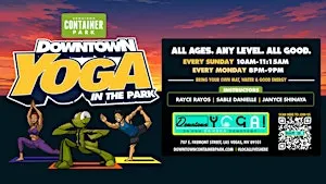 Downtown Yoga in the Park: Las Vegas