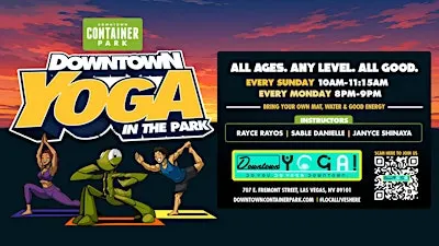 Downtown Yoga in the Park: Las Vegas