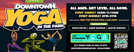 Downtown Yoga in the Park: Las Vegas