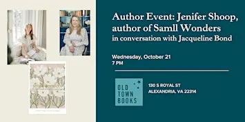 Author Event: Jennifer Shoop in conversation with Jacqueline Bond