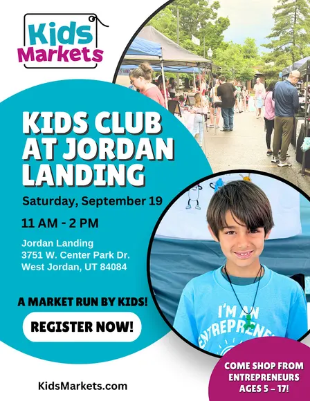 Kids Markets With the Kids Club at Jordan Landing