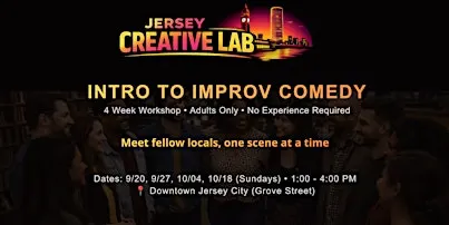 Four Week Intro to Improv Comedy Workshop for Adults