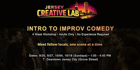 Four Week Intro to Improv Comedy Workshop for Adults