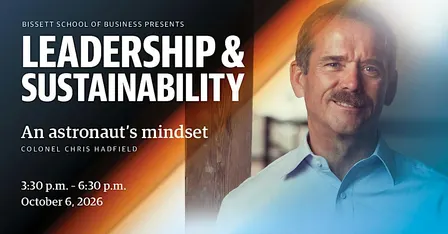 "Leadership and Sustainability" Chris Hadfield's Astronaut Mindset