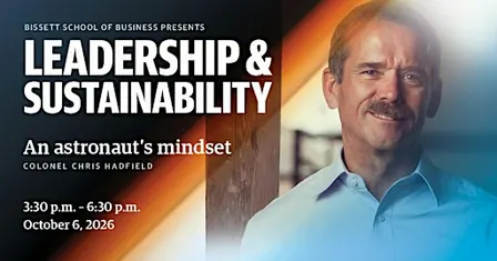 "Leadership and Sustainability" Chris Hadfield's Astronaut Mindset