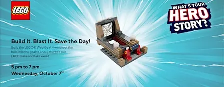 LEGO® Build It. Blast It. Save the Day! at Staples Store 52