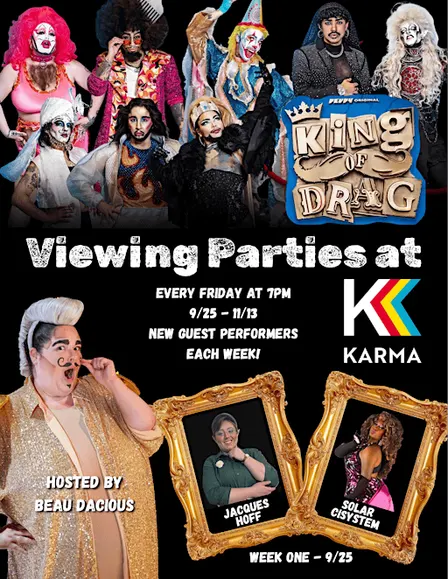 King of Drag Viewing Party - Week 1