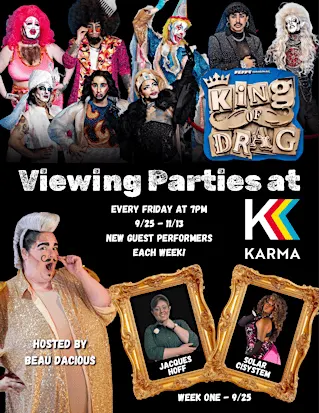 King of Drag Viewing Party - Week 1