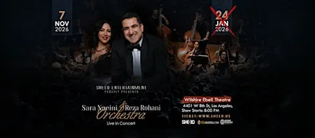 Sara Naeini, Reza Rohani & Orchestra Live in LA
