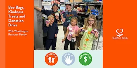 In Person: Boo Bags, Kindness Treats and Donation Drive
