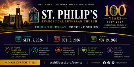 St. Philip’s 100th Anniversary Third Thursday Concert Series