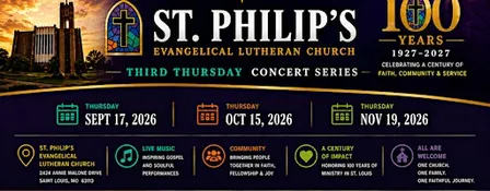 St. Philip’s 100th Anniversary Third Thursday Concert Series