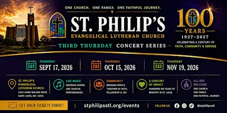 St. Philip’s 100th Anniversary Third Thursday Concert Series