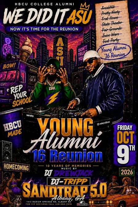 “ ASU Homecoming “Young Alumni ‘16 Reunion